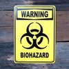 Resident Evil 2 Plastic Message Sign CA-43 [American Interior, Message