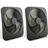 O2COOL Treva 10-Inch Portable Desktop Air Circulation Battery Fan -