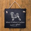 Slate board lions life, love, laughter – go for a