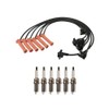 Replacement Ignition Kit Spark Plug and Wire Set fits Ford