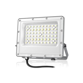 Tayire LED Outdoor Spotlight 50 W, 5000 LM Super Bright LED Floodlight, 6000 K Cool White Spotlight IP65 Waterproof Floodlight Outdoor Spotlight for Garden, Patios, Garage, Workshop, Sports Field