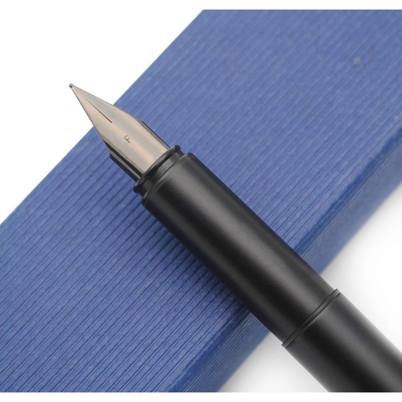 JINHAO 35 Fountain Pen Metal Ink Pen (Black, Fine Nib)