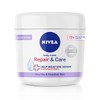 NIVEA Body Repair & Care Cream (400ml Jar), Sensitive Moisturising