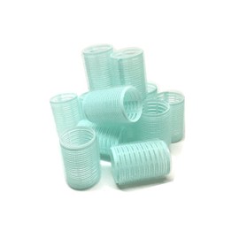 Set of 12-40mm (1-1/2”) Self Grip Hair Rollers Pro Salon Hairdressing Curlers Large For Long Hair