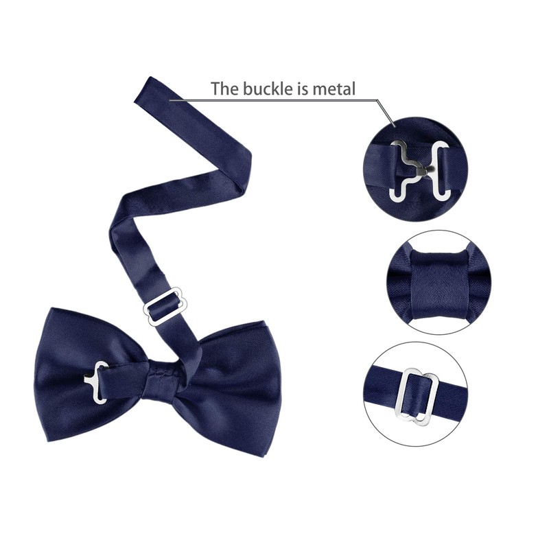 Allegra K Men's Bowtie, Bowtie, Ribbon, Formal, Wedding, School Entrance
