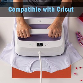 12x15 Inch Silicone Heat Press Mat Pad 0.3 Inch Thickest Sublimation Silicone Mat for Heat Press Machine Flat Heat Transfer Press Replacement Pad