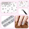 MUNSKT Nail Art Rhinestones Set - Shaped Fancy Coloured Diamonds