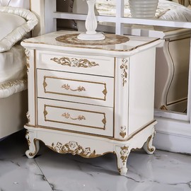 Fvstar 10pcs Antique Dresser Handles,Kitchen Cabinet Pulls,Vintage Drawer Pulls and Knobs,Furniture Cupboard Door Handles for Bathroom,2.5 inch Hole to Hole (Antique Silver)