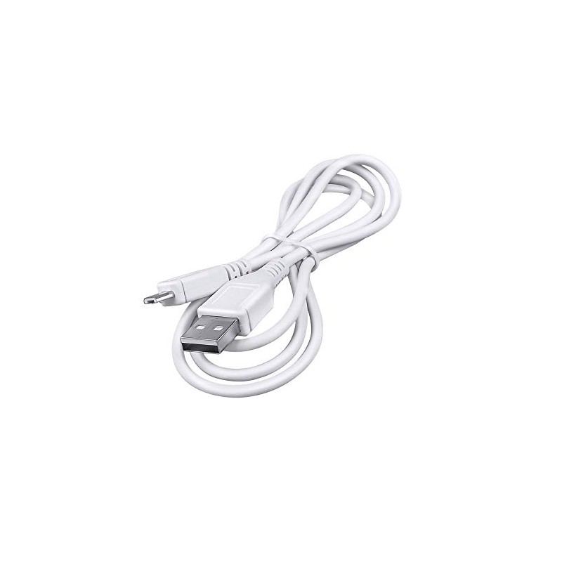K-MAINS 5ft White Micro USB Data Sync Cable Charging Cord