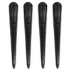 Jagrip Set of 4 (Black) Hair Clips Professional Duck Curl