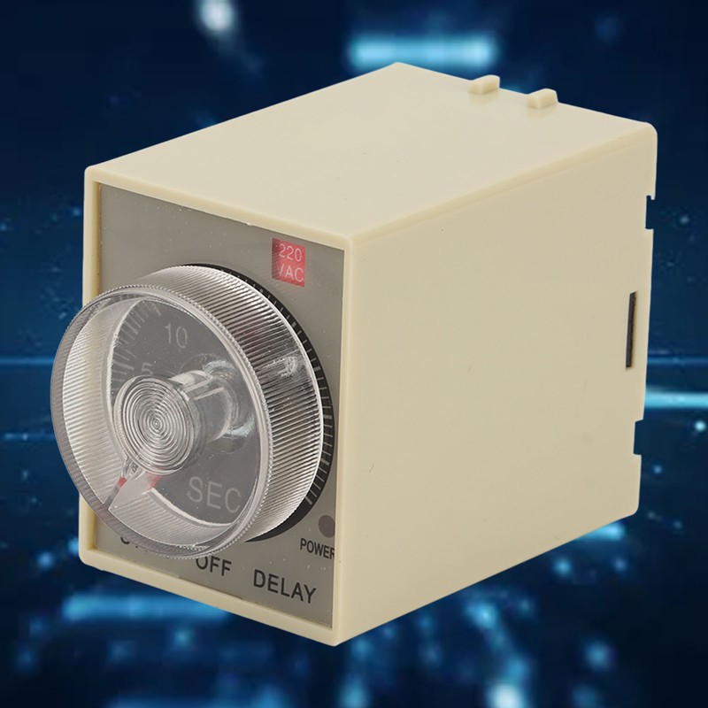 Time Relay Adjustable Timing Power Off Timer Delay AC 200‑220V