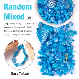 1 Bag Assorted Acrylic Beads Colorful Random Cute Beads Bowknot Star Flower Round Kawaii Plastic Beads for Crafts DIY Friendship Bracelets Jewelry Making Kit