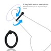 Multifunctional Accessories for Winter Exercise: 4 Silicone Training Rings,Hypoallergenic, Prolonging
