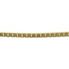trendor Cross 21mm Gold 585 with Gold Plated Silver Chain