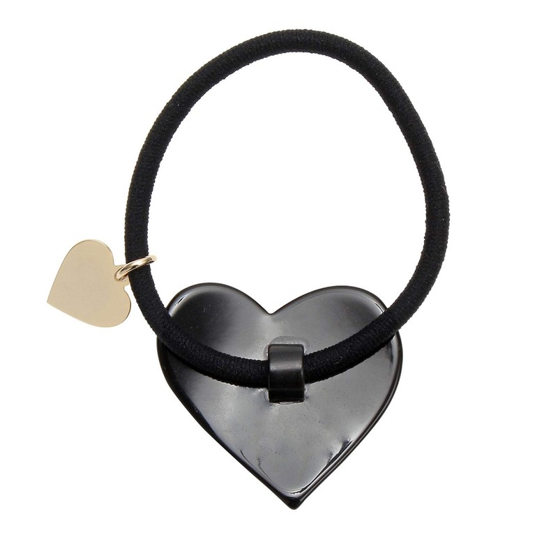 agn? s b. HA03-01 Heart Motif Hair Elastic Hair Accessory