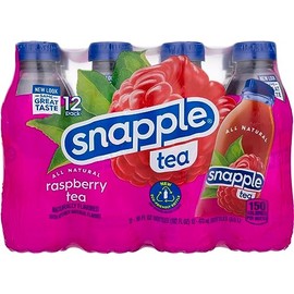 Snapple, Raspberry Tea, 16 Fl Oz, 12 Pack