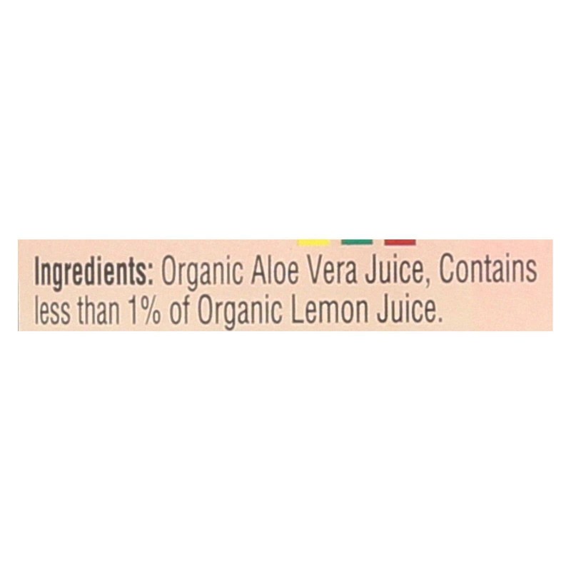 Lakewood Fresh Pressed Aloe Vera Juice with Lemon 32 Fl