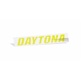 Daytona Grille Emblem Overlay Decal Sticker - 2017-2023 Charger Daytona - (Color: Reflective Lemon Yellow)