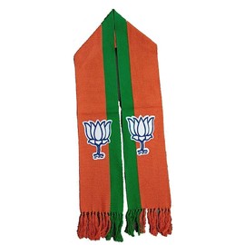 OMG BJP Body Flag Skarf/Patka/BJP Dupatta Flag Woven Men & Women