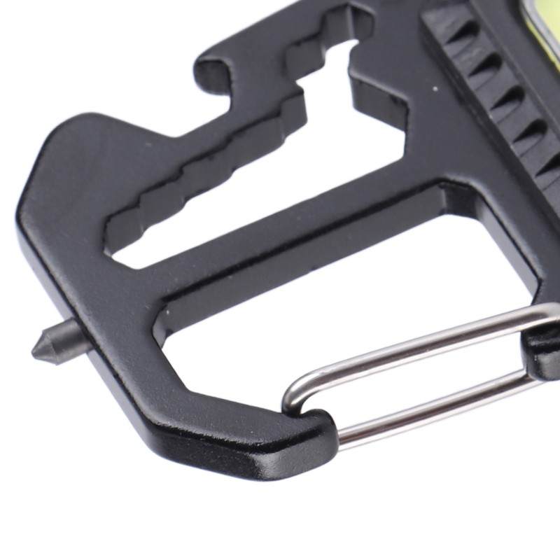 2 Pcs Keychain Work Light High Bright Mini COB Lamp