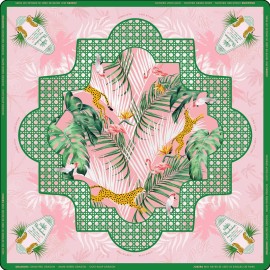 Hand-Painted Modern Non-Slip Noise Reduction Polyester Mahjong Mat with Custom Color Option for 4-Player Gambling TableColor: 29