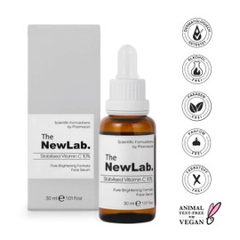 Vitamin C Face Serum with 10% Vitamin C Brightening Serum, Highly Effective Anti-Ageing Serum with Glow Effect, Reduces Stains and Pigmentation, Promotes Collagen Production