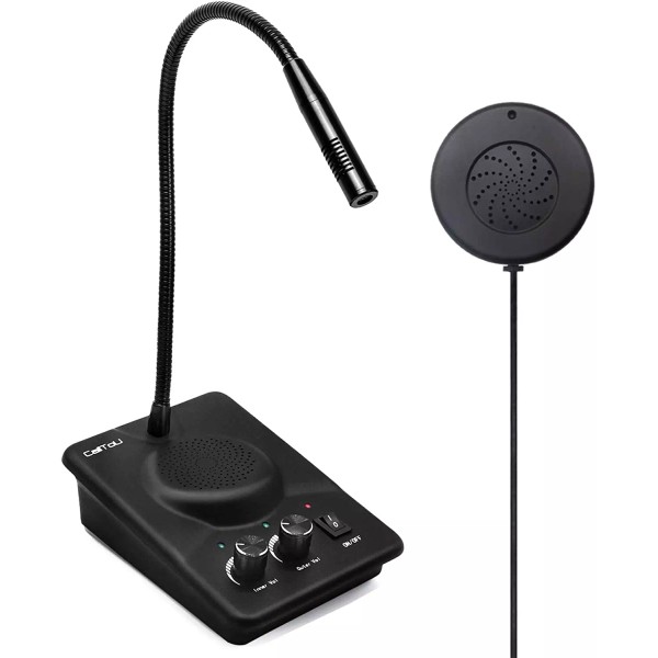 CallToU Window Speaker Intercom System,Dual Way Anti-Interfere