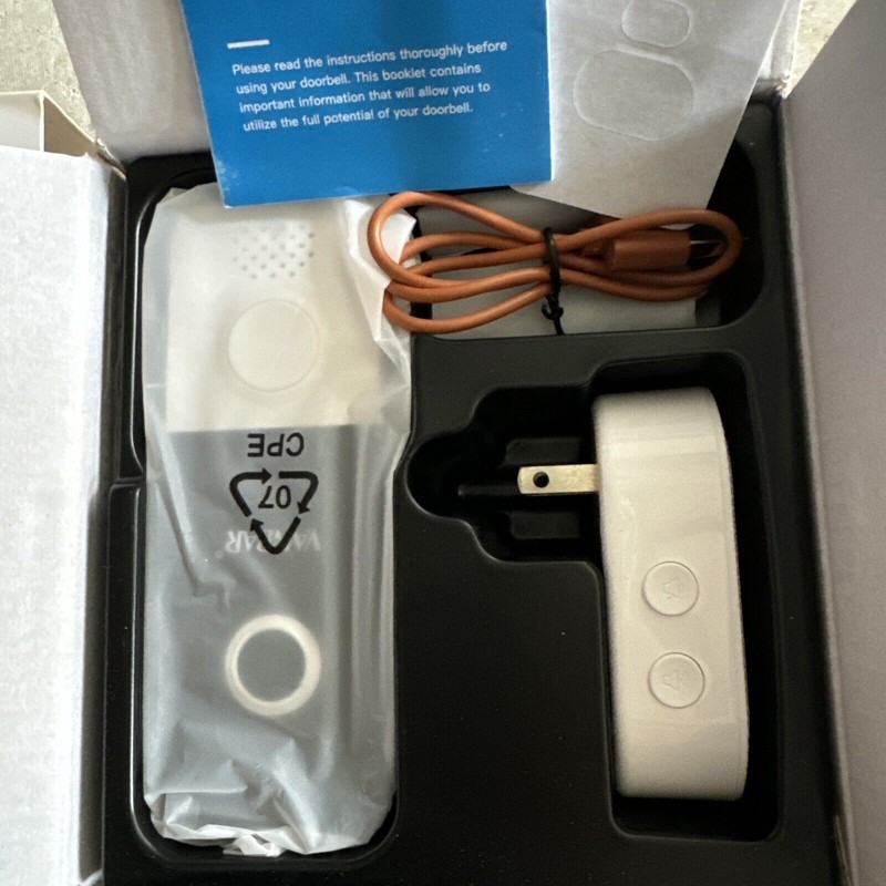 VANBAR T8 HD Smart Video Doorbell with Wifi and App