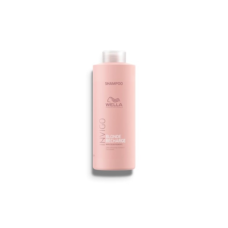 Wella Professionals INVIGO Blonde Recharge Cool Color Refreshing Shampoo, 33.8
