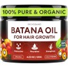 Aceite Batana Crecimiento Cabello 100 Crudo Orgánico Prensado Frío Puro