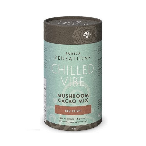 Purica Zensations Chilled Vibe Red Reishi Mushroom Cacao Drink 150g