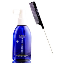 Therapro MEDIceuticals Numinox Follicle Revitalizer - Scalp Energizer, Hair Follicle Stimulator, Advanced Hair Restoration Technology (w/Sleek Steel Pin Comb) (4.2 oz / 125 ml)