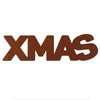 Deko Kind - Rusty Xmas Letters - 21 x 6