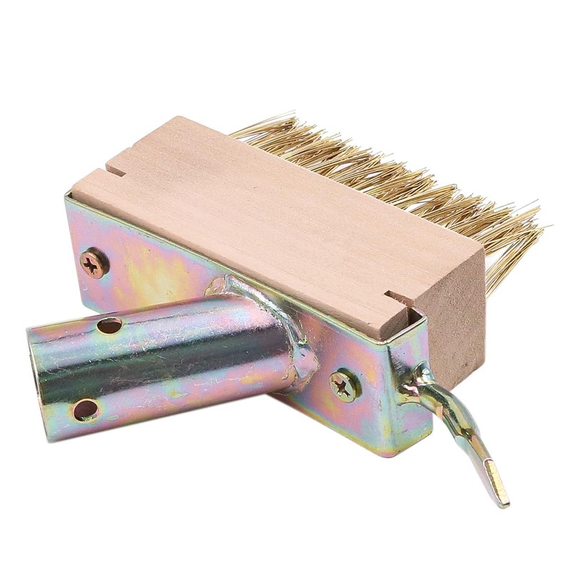 Hsthe Sea 2 Pieces Weed Brush Steel Brush Garden Weeding