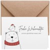 ZETTMANN® Set of 20 Premium Christmas Cards with Envelope -