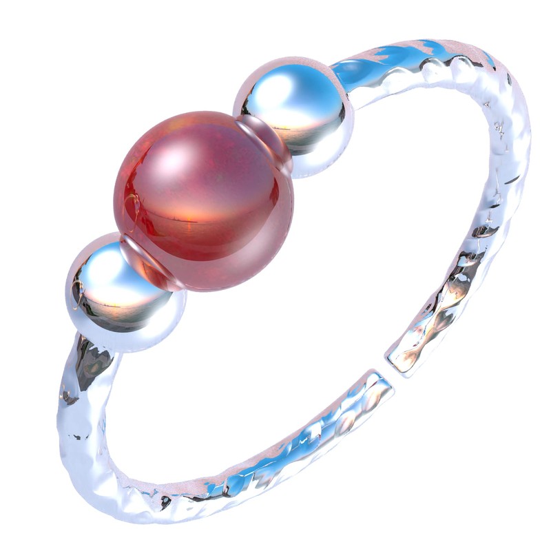 Tiny Silver Helix Hoop - Hammered 925 Sterling Silver Cartilage