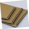 Operitacx 4pcs Sketching Paper Drawing Notebook Wire Bound Book Pad