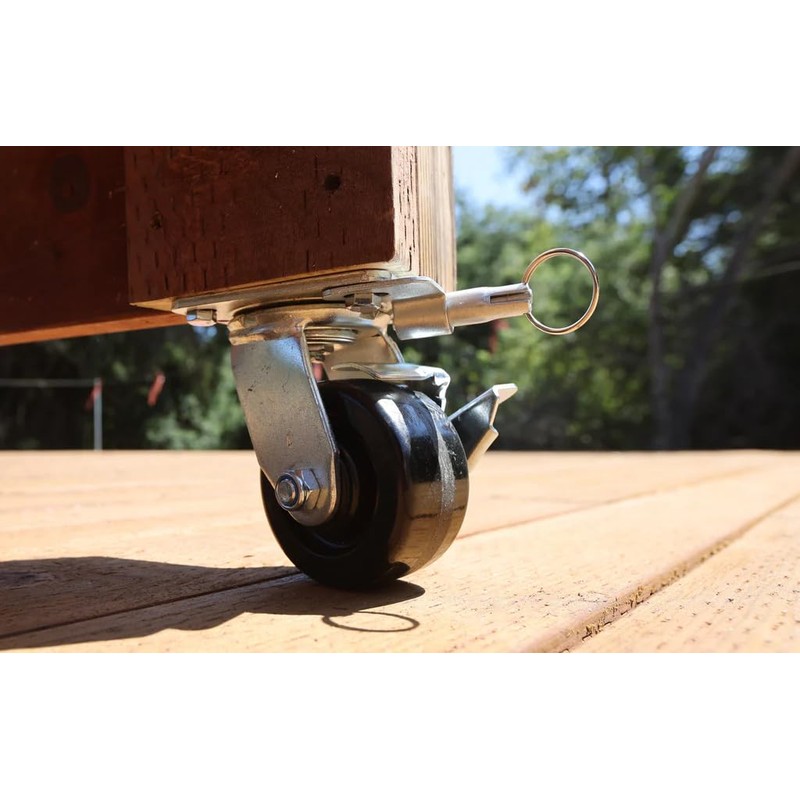 NINOSO Position Swivel Lock for 2" Wide Casters (2 pcs)