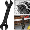 Shallho 2 Pcs Bicycle Hub Cone Wrench Wheel Hub Pedal