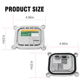 MDEOOSKY Xenon HID Headlight Ballast Control Unit Module Replacement for Ford Edge Flex Explorer Taurus Escape Mustang F-150 Lincoln MKC MKS MKT MKX Navigator 8A5Z13C170A AA3857300DG