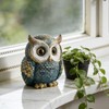 Baitiane Owl Statue Home Decor, Owls Figurine for Bookshelf
