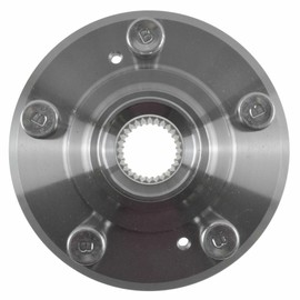 Z-Ryixiu Wheel Hub and Bearing Kit Assembly Front Left Driver Right Passenger Side for Honda for CR-V 2.0L 1997-2001 for Prelude 2.2L 1997-2001 538-58660 930-027