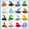 3D Printed Animals Snake Toys, 3D Printed Snake Movable Joint