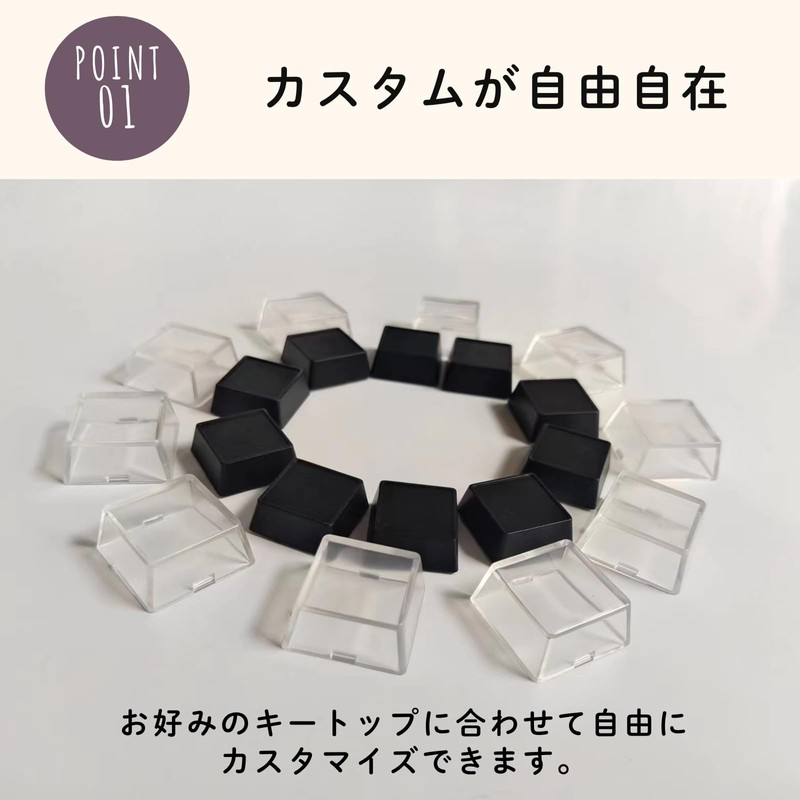 Aristal Key Caps, Custom Inner Key Caps, For CherryMX, Set