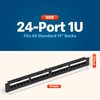 Everest Media Solutions EMS Full Patch Panel 24 Ports Foldable