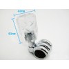 Handle Spinner Cross Cut Clear 100-1003