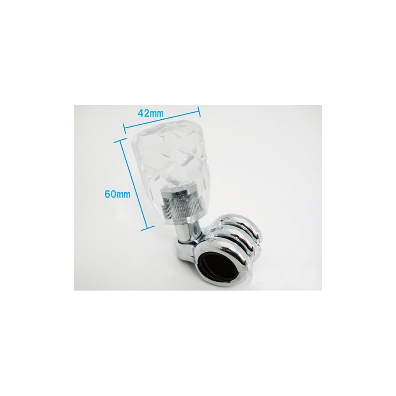 Handle Spinner Cross Cut Clear 100-1003