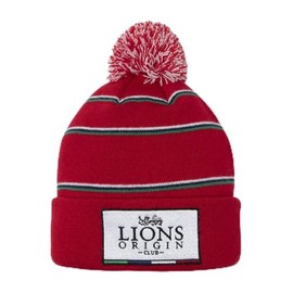 Canterbury British & Irish Lions Origin Bobble Hat, Red