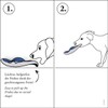 HUNTER Hundespielzeug Sansibar Morsum Frisbee blau/grau, 22 cm