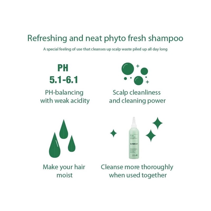 Dr.ForHair Phyto Fresh Shampoo 500 ml